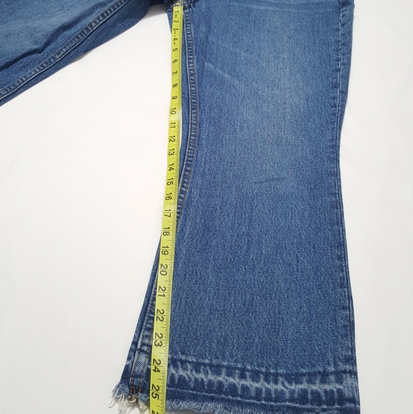 Free people Chelsea cropped jeans  size 28 - Picture 11 of 13